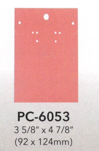 Tarjeta de collar y pendientes