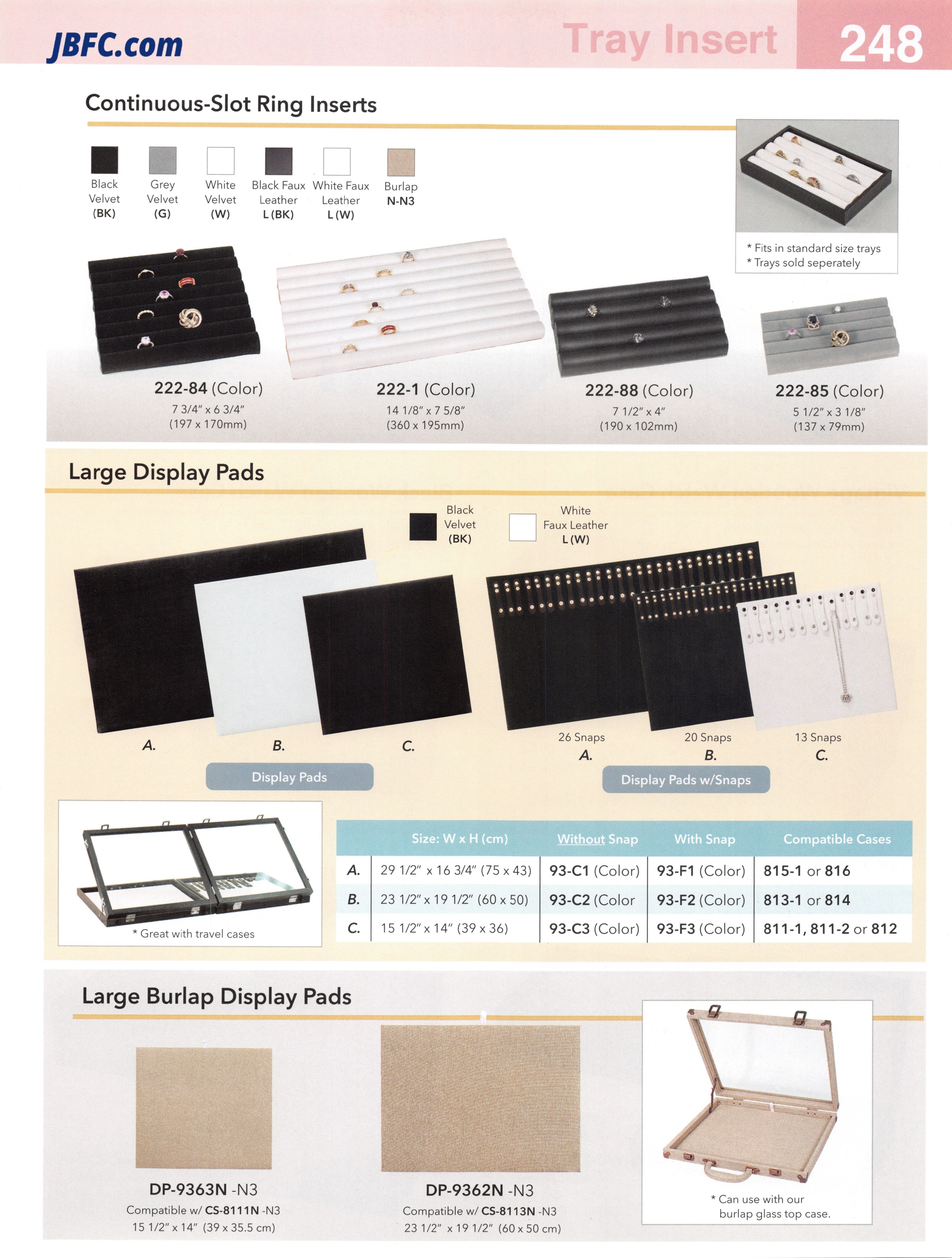 Continuous-Slot Ring Inserts – Johnson Brothers Lapidary