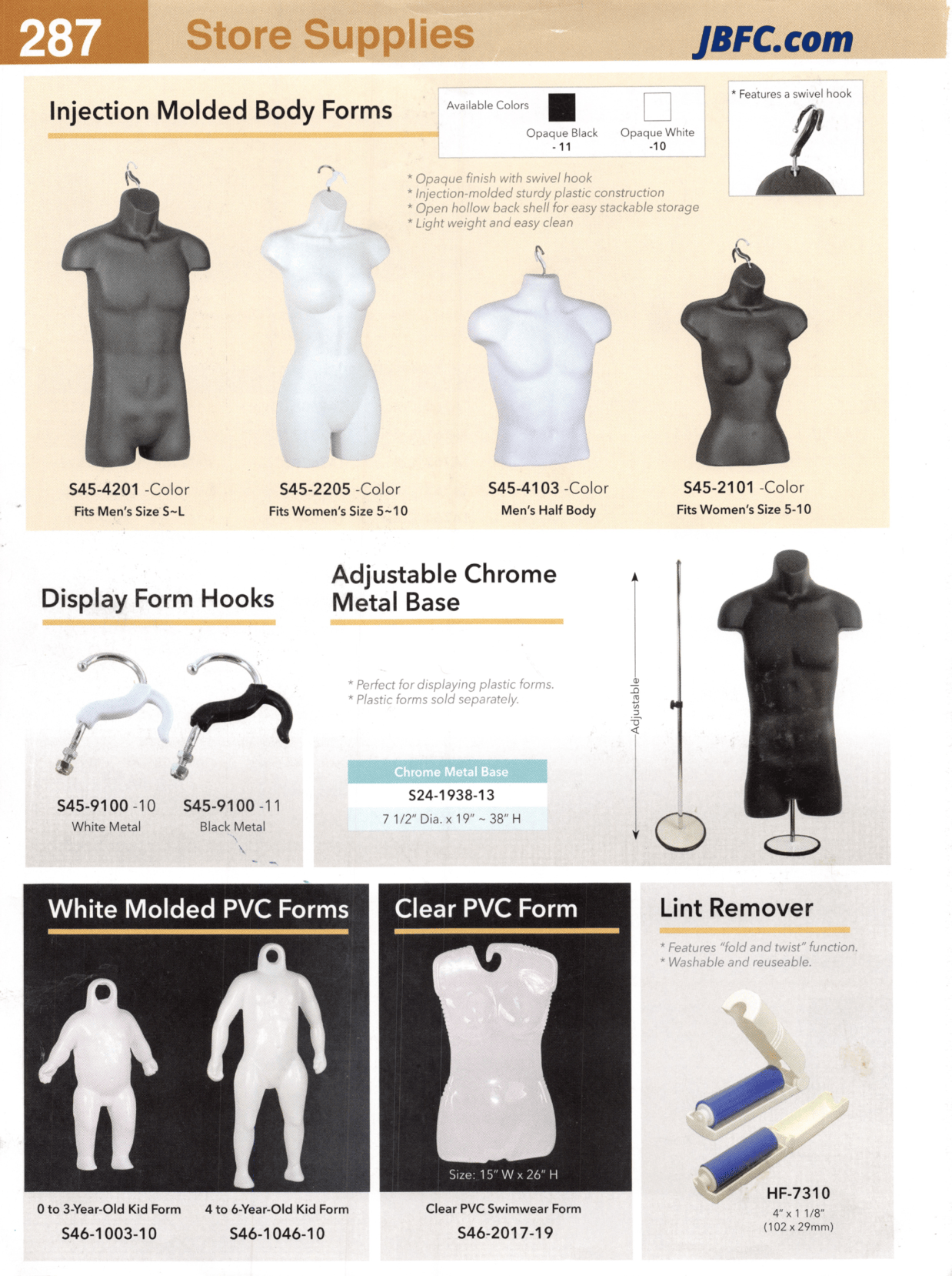 Clear PVC Form - Swimwear