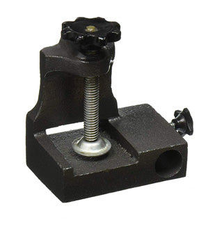 Clamp-On Bench Anvil for Holding Wooden Pin, Ring or Bracelet Mandrel