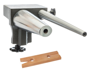 Clamp-On Bench Anvil Set (Wooden Pin/Ring Mandrel/Round Bracelet Mandrel)