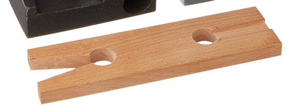 Clamp-On Bench Anvil Set (Wooden Pin/Ring Mandrel/Round Bracelet Mandrel)