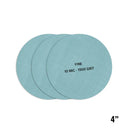 3M - Abrasivo Trizact de montaje superior - 4" (3 piezas por paquete)