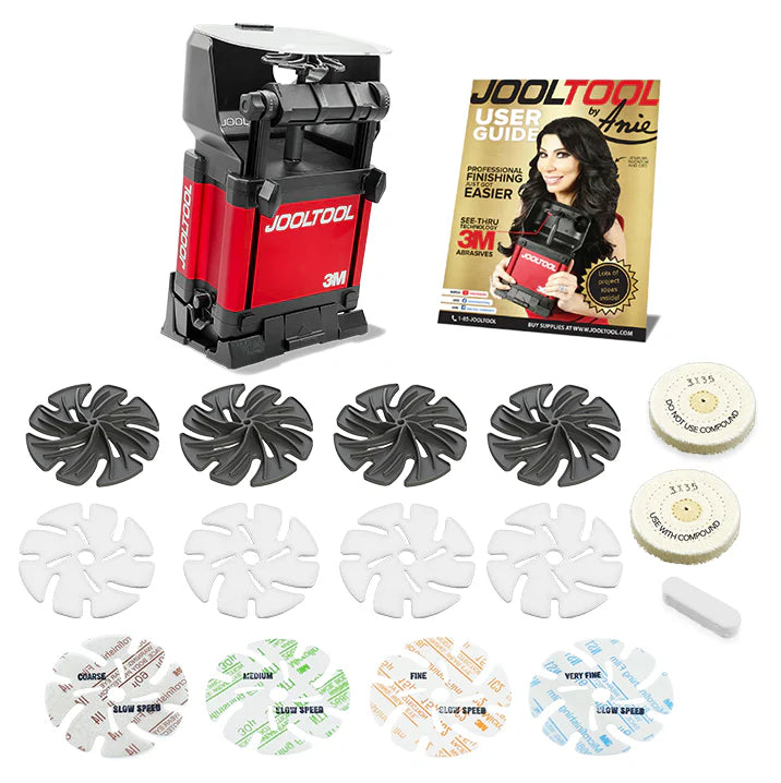 JoolTool - Polymer Clay, Resin & EUV Enamel Kit for Round Pieces