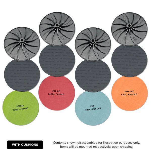 JoolTool - Flat Top - Trizact Abrasives - Mounted