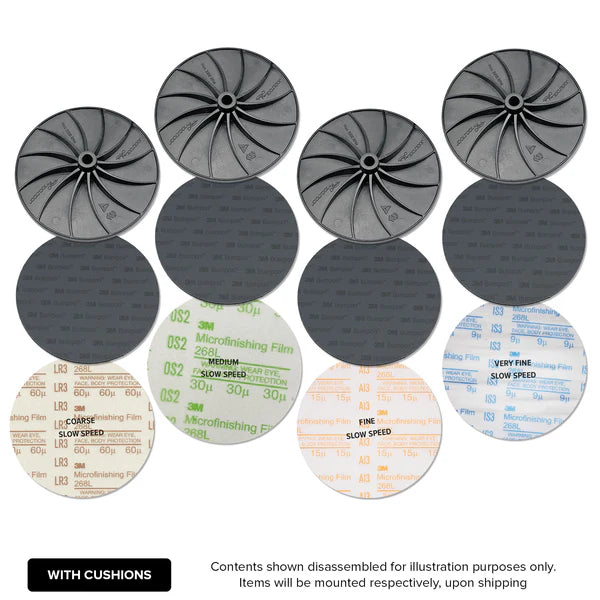 JoolTool - Flat Top - Microfinishing Film - Mounted