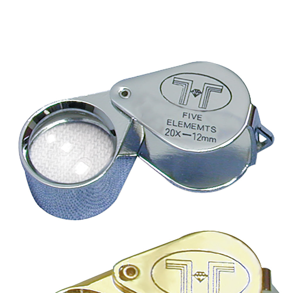 12mm 5 Elements Loupe — Silvertone
