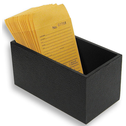 Black Repair Envelope Tray — Small — 4″ x 7 1/2″ x 4″ H — Black