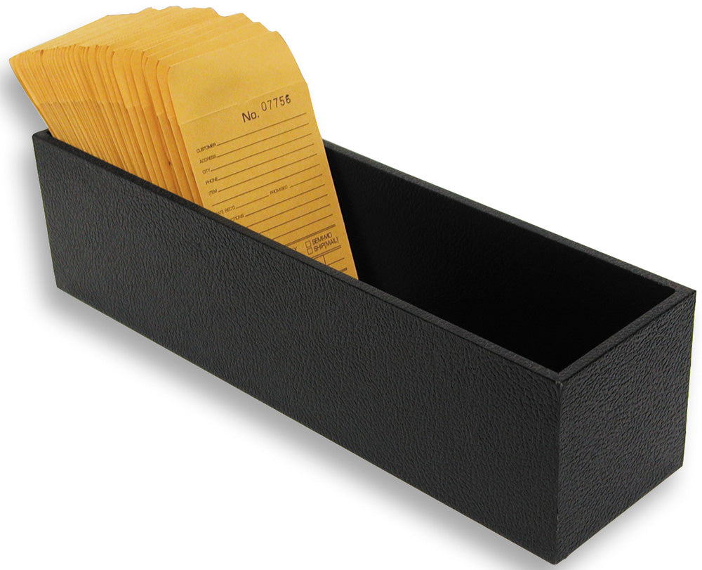 Black Repair Envelope Tray — Large — 4″ x 14 3/4″ x 4″ H — Black