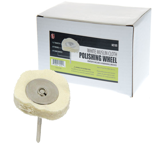 36Pc Box - Polishing & Buffing Wheels