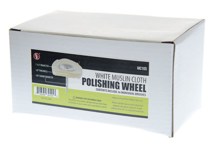 36Pc Box - Polishing & Buffing Wheels