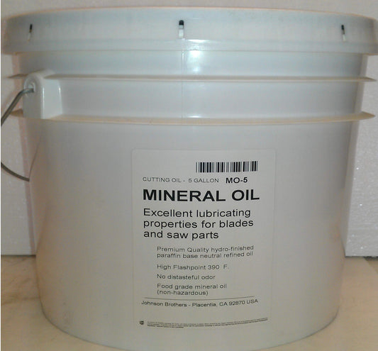 Mineral Oil - for Slab Saw