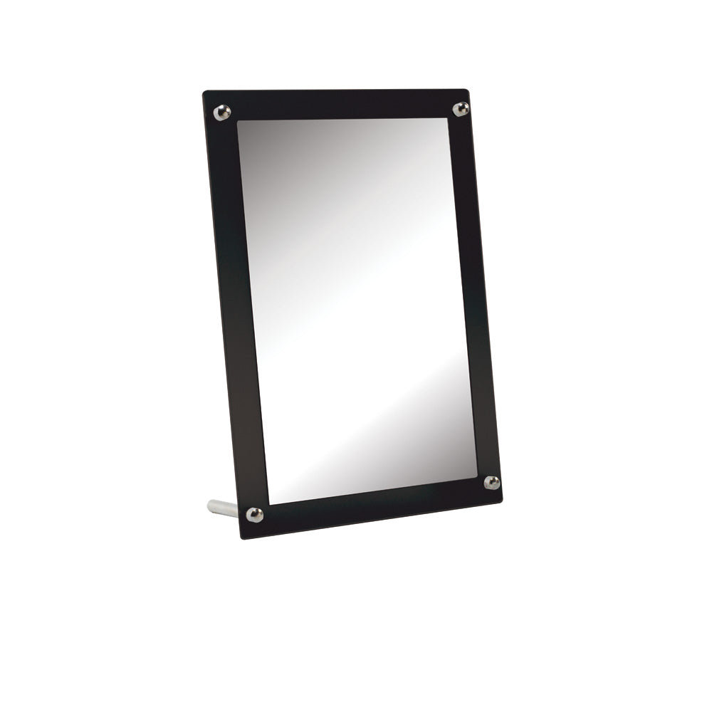 Acrylic Frame Mirror — Black