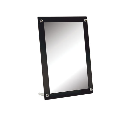 Acrylic Frame Mirror — Black