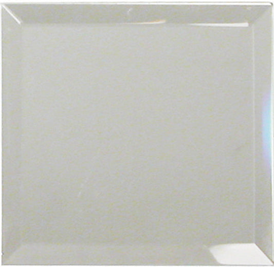 Mirror Platform — Square — 2 x 2" — Clear Glass