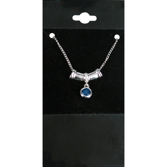 Plastic Jewelry Hanging Card — Earring/Necklace Card — 2 x 4" — Black