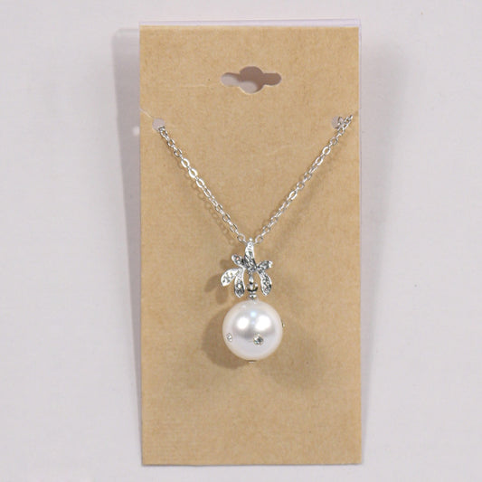 Plastic Jewelry Hanging Card — Earring/Necklace Card — 2 x 4" — Kraft