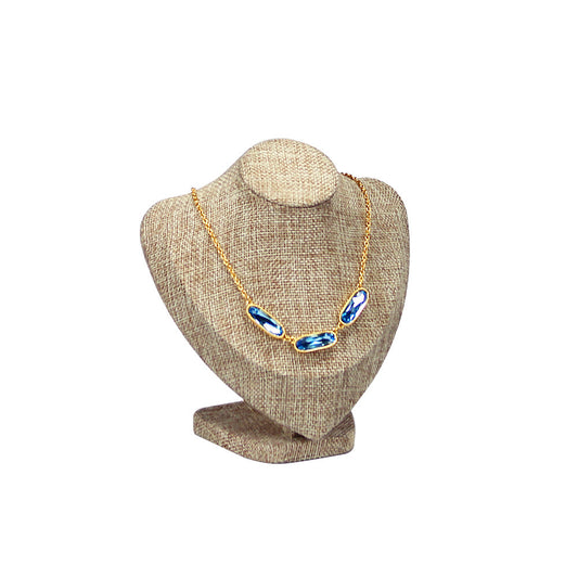Modern Neckform — 10 1/2" H — Burlap