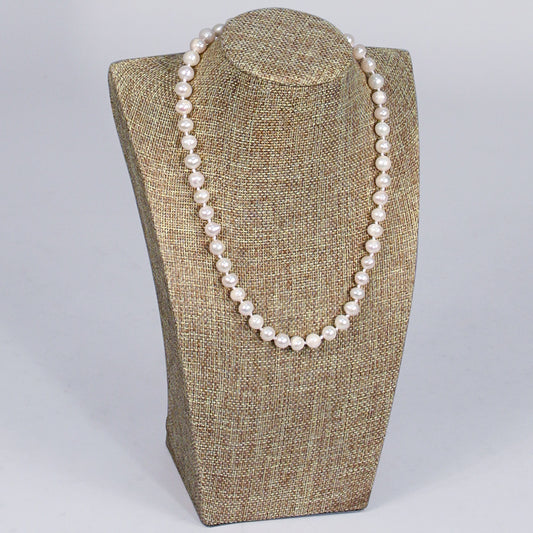 Mannequin Style Stand — 10" H — Burlap