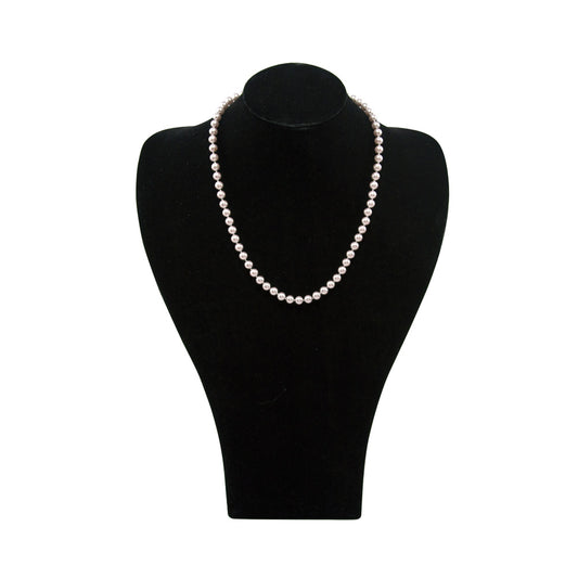 Wide Shoulder Neck Stand — 8" H — Black Velvet