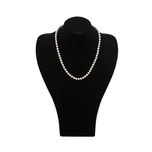 Wide Shoulder Neck Stand — 17 1/2" H — Black Velvet