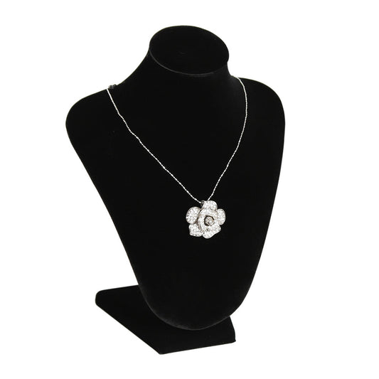 Padded Neck Stand — 10 1/2" H — Black Velvet