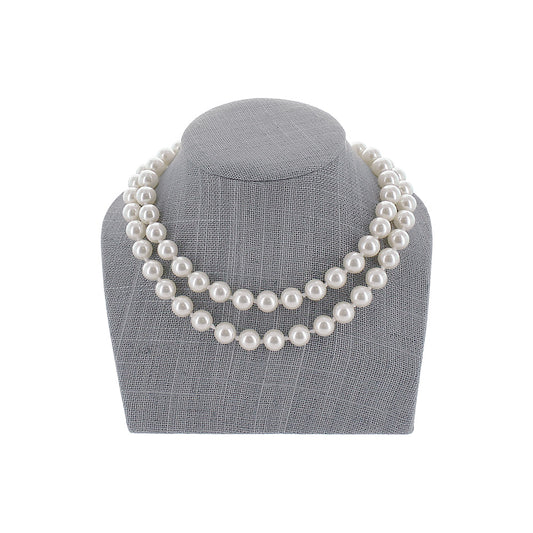 Low Profile Basic Neckform — Grey Linen