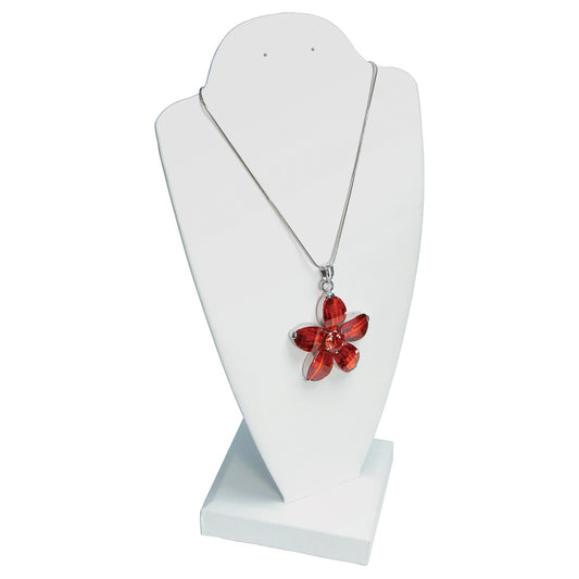 Detachable Combination Stand — White Faux Leather
