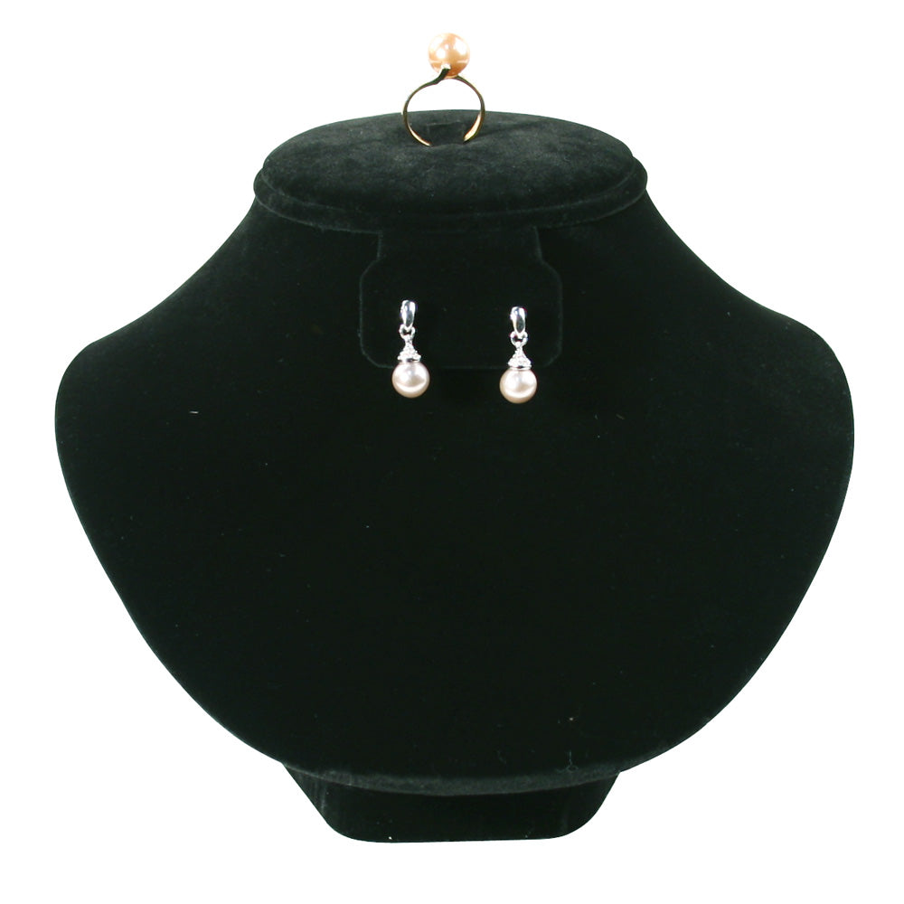 Combination Neckforms — Base Pad — 6 1/2" H — Black Velvet