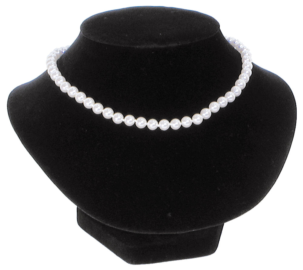 Low Profile Neckform — 6 1/2" H — Black Velvet