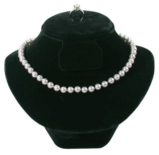 Combination Neckforms — Base Pad — 5 3/4" H — Black Velvet