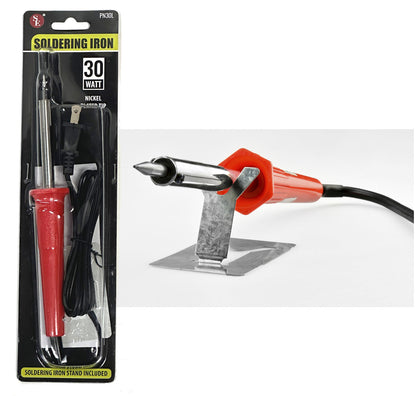 30 Watt Soldering Iron with Soldering Stand,UL Approved