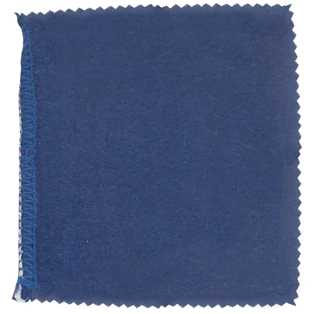 Jewelry Polishing Cloth — Small — open 4″ x 6″ (102 x 152mm) — Blue