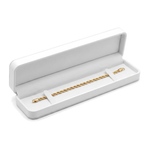 Bracelet/Watch Box - Round Corner - White