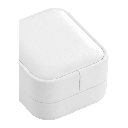 Ring Box - Round Corner - White