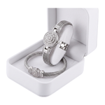 Watch Box - Round Corner - White