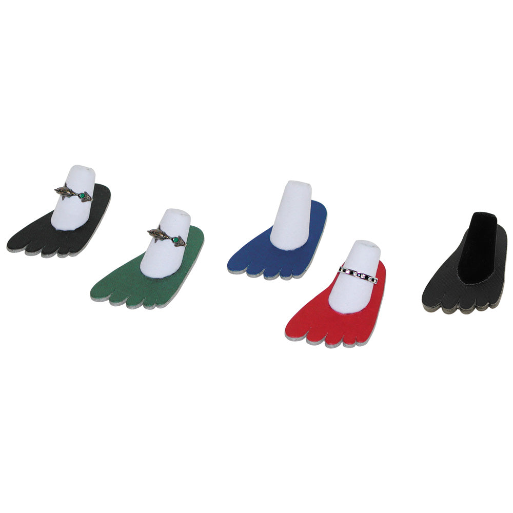 Toe-Ring Display — Black/Black