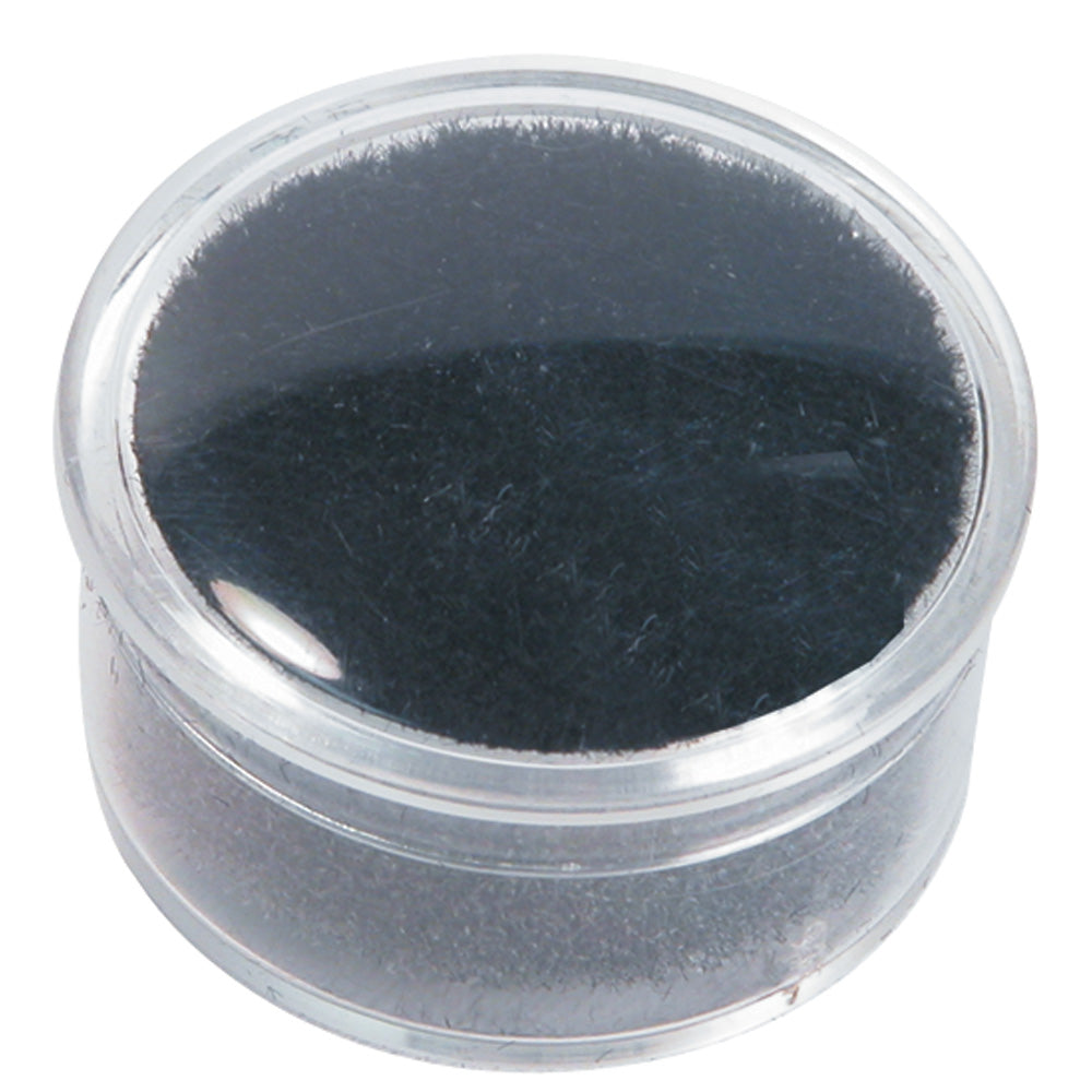 Round Gem Jars — Large — 1 3/4" Dia. (45mm) — Black Foam
