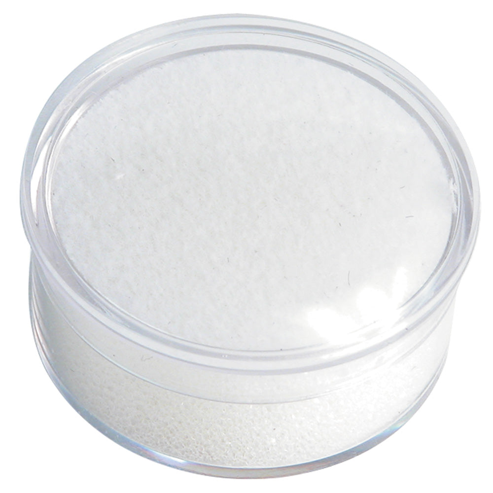 Round Gem Jars — Medium — 1 3/8" Dia. (35mm) — White Foam