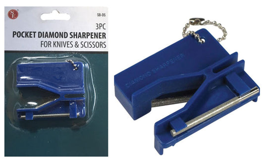 Pocket Diamond Sharpener For Knives & Scissors