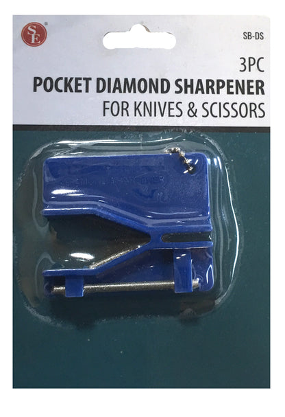 Pocket Diamond Sharpener For Knives & Scissors