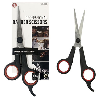 5 1/2" Professional Barber Scissors With Removable Finger Insert