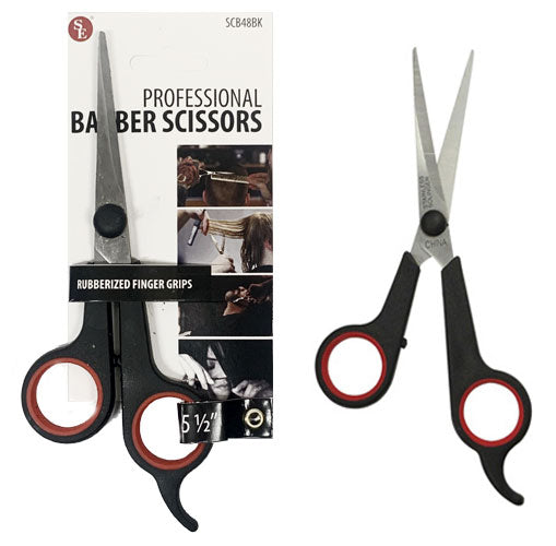 5 1/2" Professional Barber Scissors With Removable Finger Insert