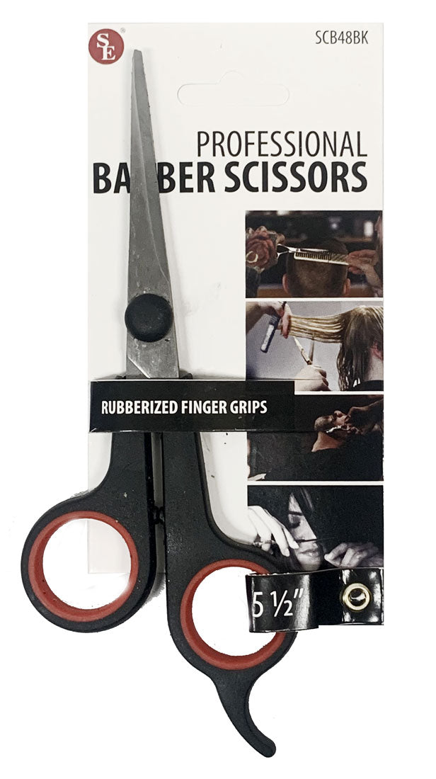 5 1/2" Professional Barber Scissors With Removable Finger Insert