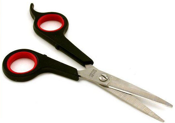 5 1/2" Professional Barber Scissors With Removable Finger Insert