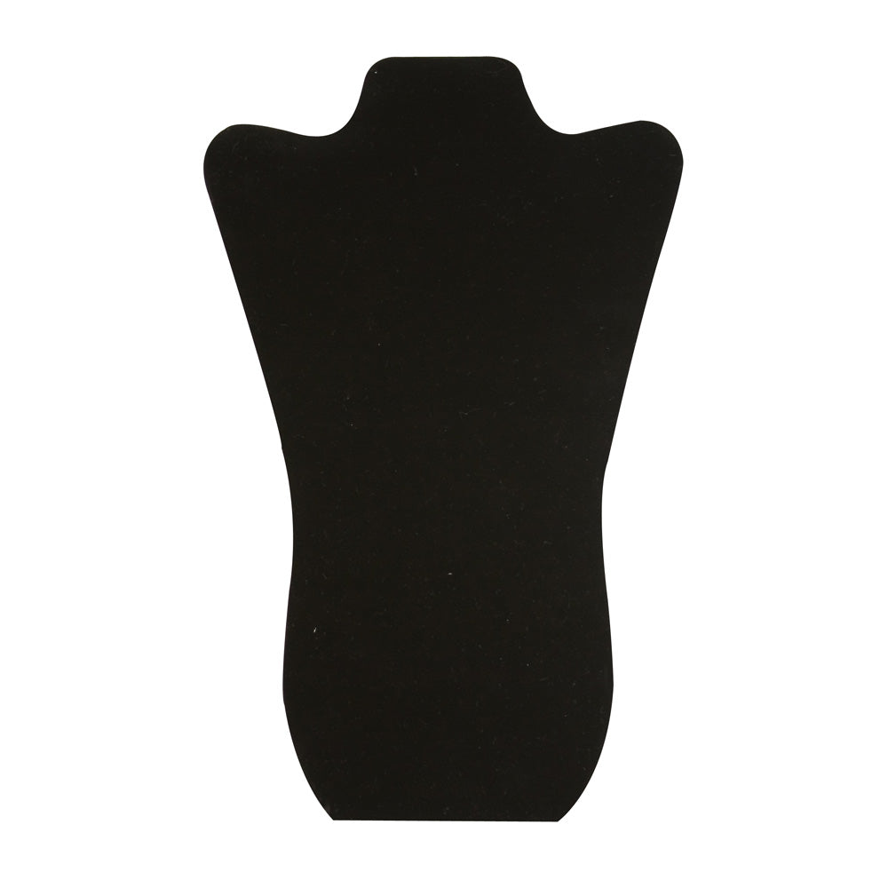 Flat Slatwall Display — Flat Cut-Out — 8 5/8 x 14 1/8" H — Black Velvet