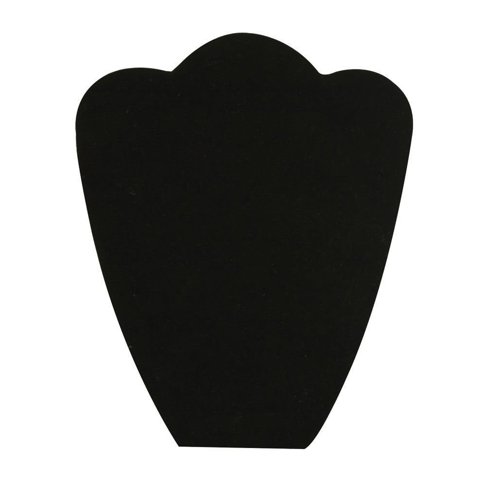 Flat Slatwall Display — Padded Form, Combo — 8 1/8 x 11 3/8" H — Black Velvet