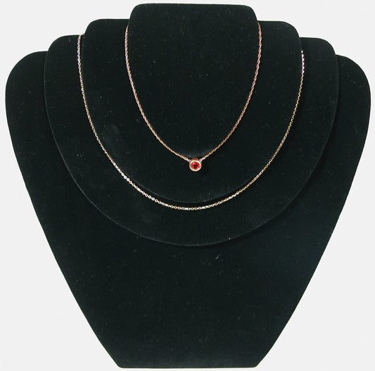 Neckform Slatwall Display — 9 1/2 x 11" — Black Velvet