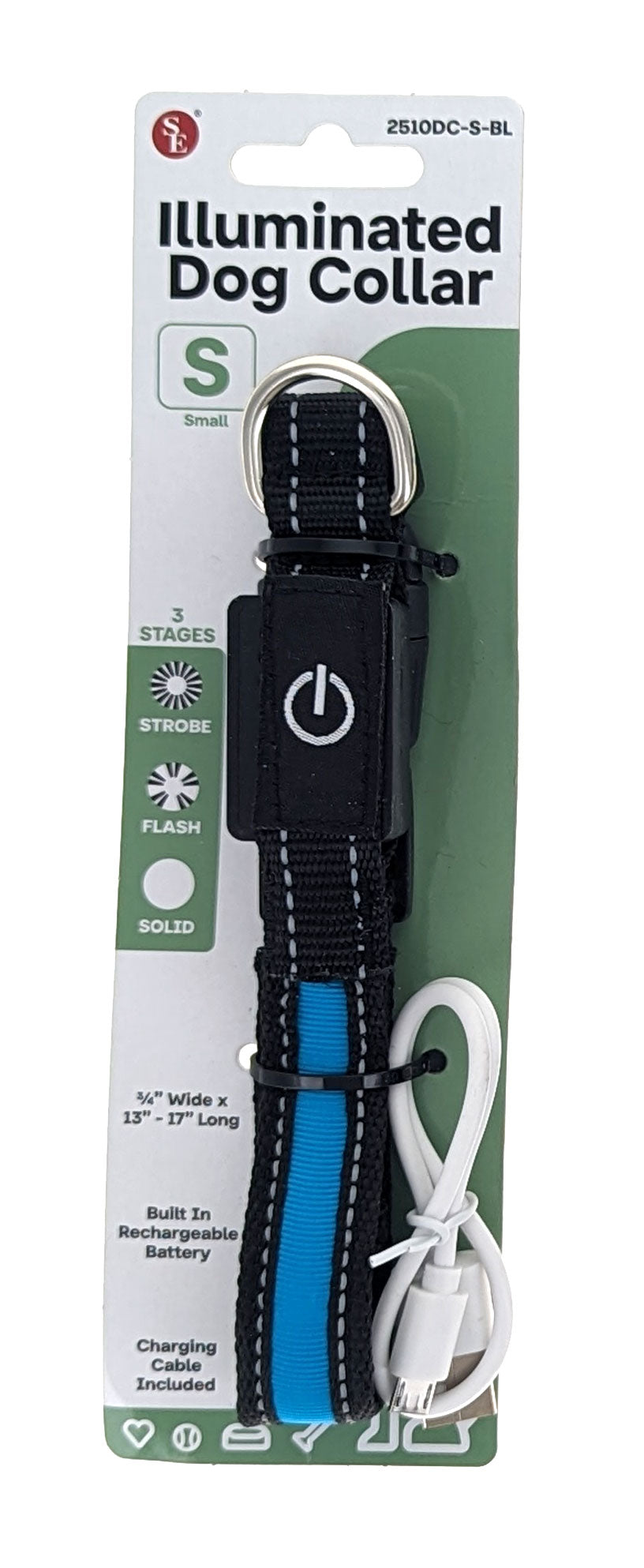 Illuminated Heavy-Duty Rechargeable Collar