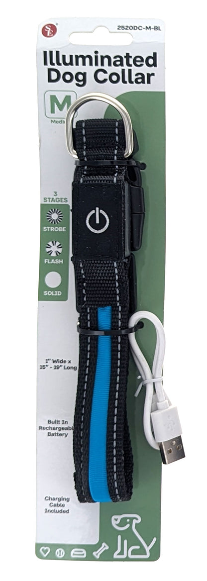 Illuminated Heavy-Duty Rechargeable Collar